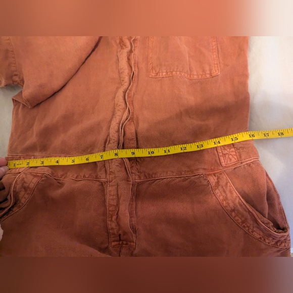 Young Fabulous & Broke YFB Raw Edge Romper Paprika ( M ) - Picture 4 of 14